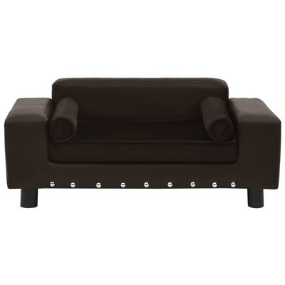 vidaXL canapé pour chien Faux cuir
