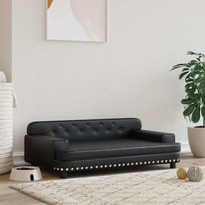 vidaXL lit pour chien Faux cuir