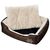 vidaXL lit pour chiens Tissu