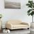 vidaXL lit pour chien Tissu