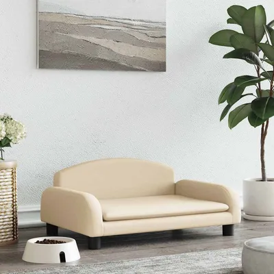 vidaXL lit pour chien Tissu