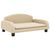 vidaXL lit pour chien Tissu