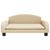 vidaXL lit pour chien Tissu