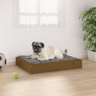 vidaXL lit pour chien Bois de pin massif