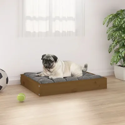 vidaXL lit pour chien Bois de pin vidaXL lit pour chien Bois de pin