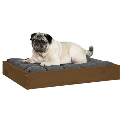 vidaXL lit pour chien Bois de pin vidaXL lit pour chien Bois de pin