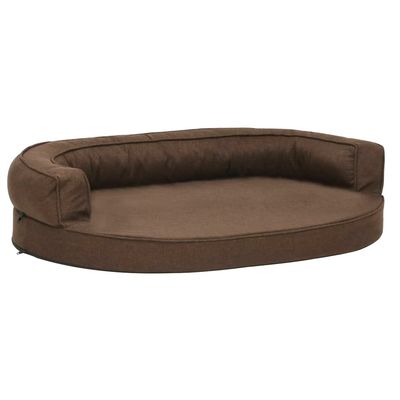 vidaXL matelas de lit pour chien Tissu