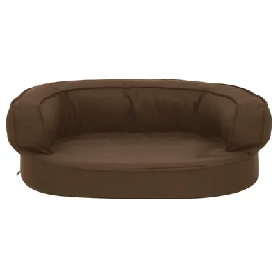 vidaXL matelas de lit pour chien Tissu