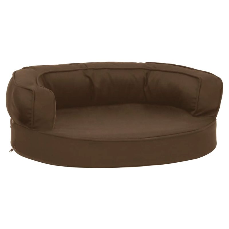 vidaXL matelas de lit pour chien Tissu