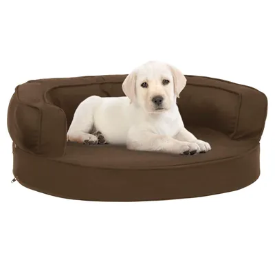 vidaXL matelas de lit pour chien Tissu
