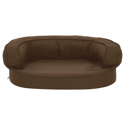 vidaXL matelas de lit pour chien Tissu