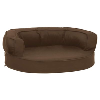vidaXL matelas de lit pour chien Tissu