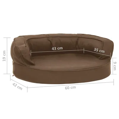 vidaXL matelas de lit pour chien Tissu vidaXL matelas de lit pour chien Tissu