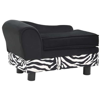 vidaXL canapé pour chien Peluche