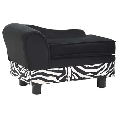 vidaXL canapé pour chien Peluche