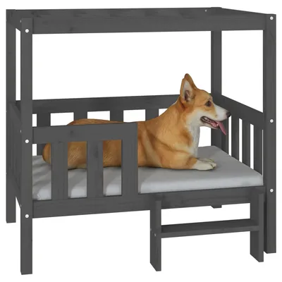 vidaXL lit pour chien Bois de pin vidaXL lit pour chien Bois de pin