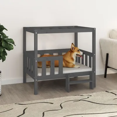 vidaXL lit pour chien Bois de pin vidaXL lit pour chien Bois de pin