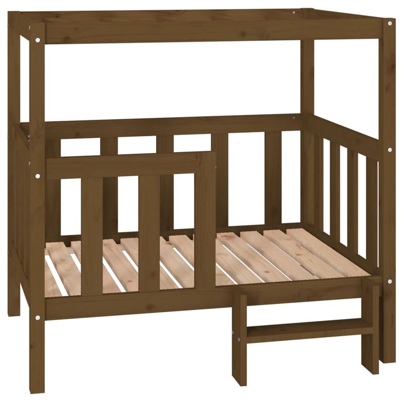 vidaXL lit pour chien Bois de pin