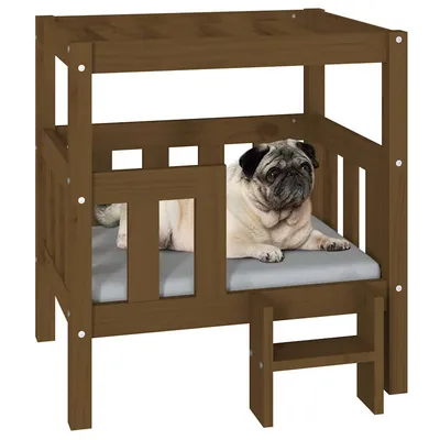 vidaXL lit pour chien Bois de pin vidaXL lit pour chien Bois de pin
