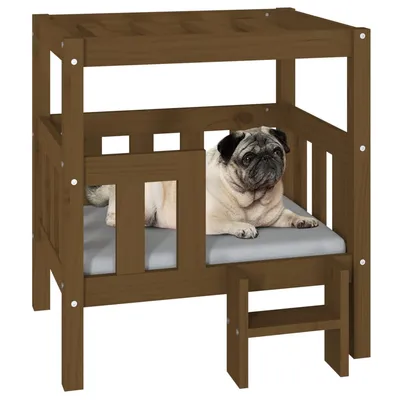 vidaXL lit pour chien Bois de pin vidaXL lit pour chien Bois de pin