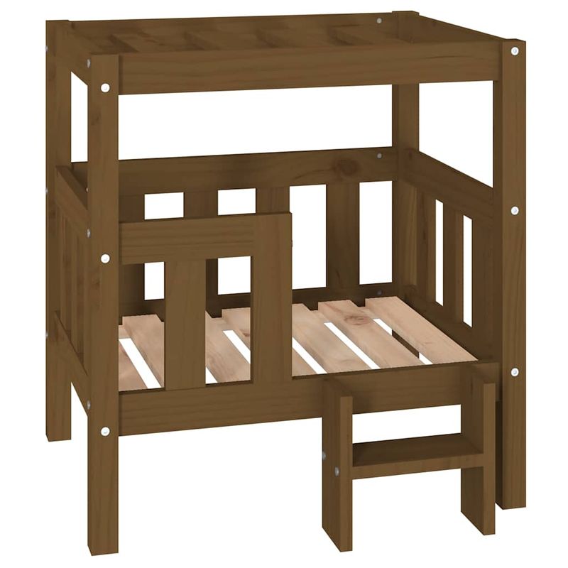 vidaXL lit pour chien Bois de pin