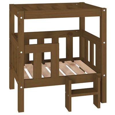 vidaXL lit pour chien Bois de pin