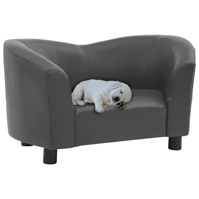 vidaXL canapé pour chien Faux cuir