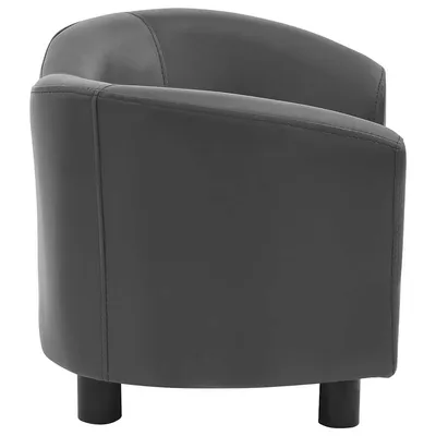 vidaXL canapé pour chien Cuir artificiel