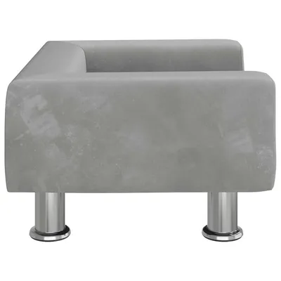 vidaXL lit pour chien Velours