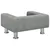 vidaXL lit pour chien Velours