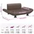 vidaXL lit pour chien Cuir artificiel vidaXL lit pour chien Cuir artificiel