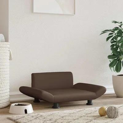 vidaXL lit pour chien Cuir artificiel
