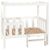vidaXL lit pour chien Bois de pin