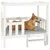 vidaXL lit pour chien Bois de pin vidaXL lit pour chien Bois de pin