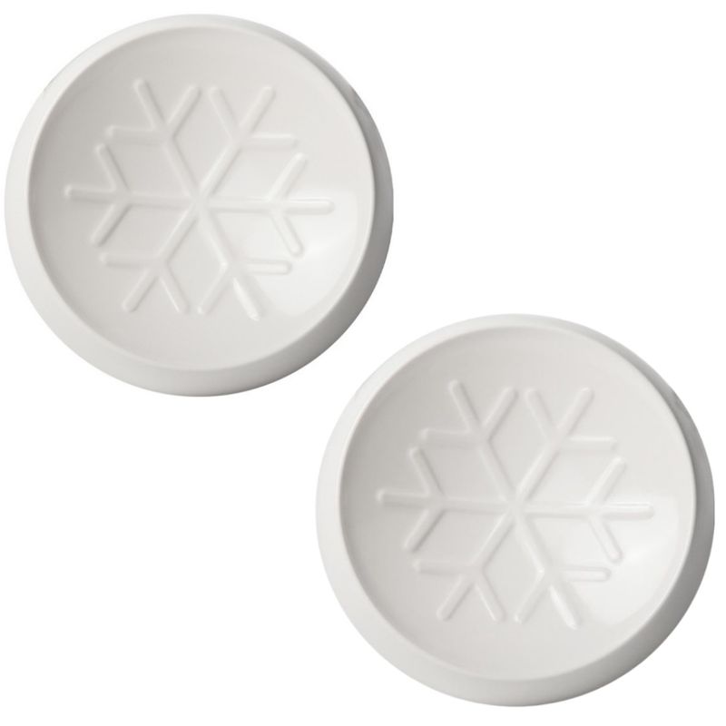 IntiMeg 2 pièces Gamelles pour Chat Snowflake,Barbe anti-toucher