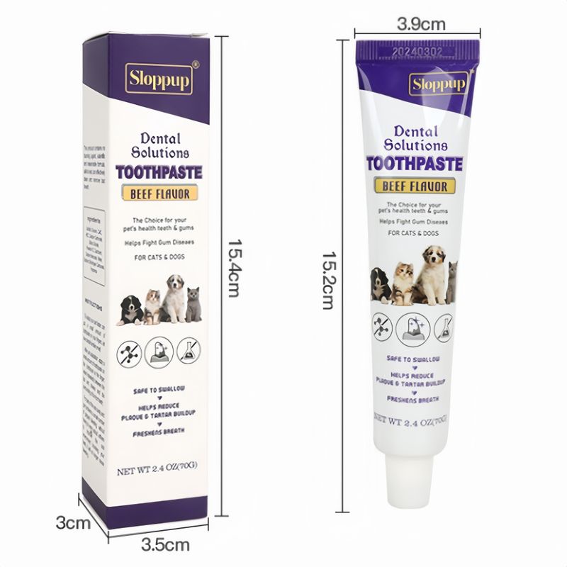 FurryFusion Dentifrice au bœuf pour chats et chiens