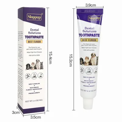 FurryFusion Dentifrice au bœuf pour chats et chiens