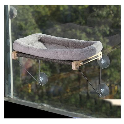 IntiMeg Habitat de fenêtre pour chat à ventouse