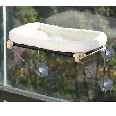 IntiMeg Habitat de fenêtre pour chat à ventouse