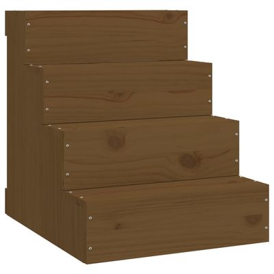 vidaXL escalier pour animaux de compagnie Bois de pin