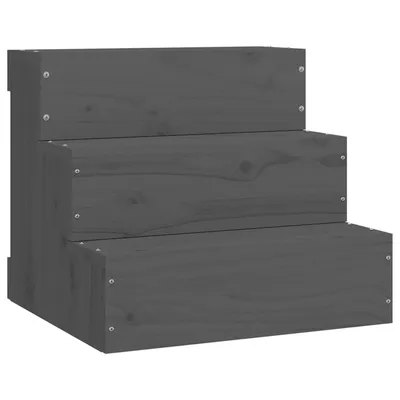 vidaXL escalier pour animaux de compagnie Bois de pin