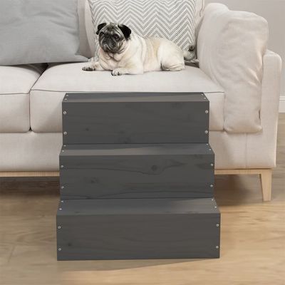 vidaXL escalier pour animaux de compagnie Bois de pin