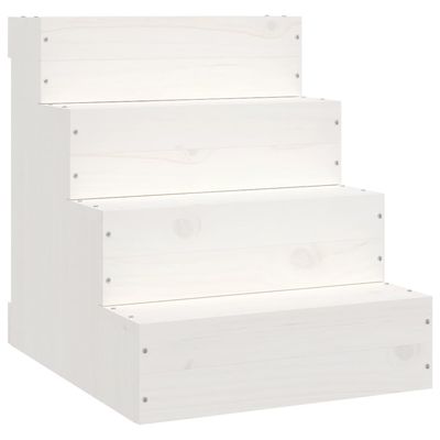 vidaXL escalier pour animaux de compagnie Bois de pin