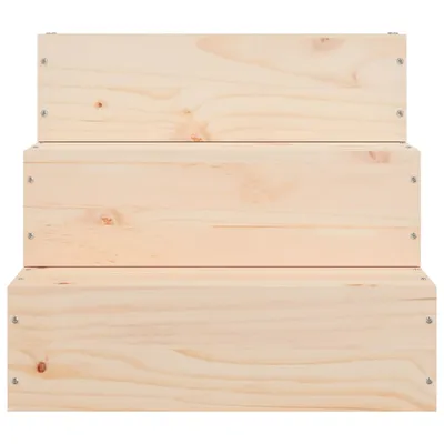 vidaXL escalier pour animaux de compagnie Bois de pin vidaXL escalier pour animaux de compagnie Bois de pin