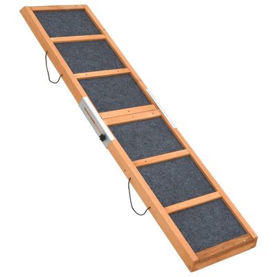 vidaXL rampe pour chien Bois