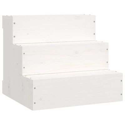 vidaXL escalier pour animaux de compagnie Bois de pin