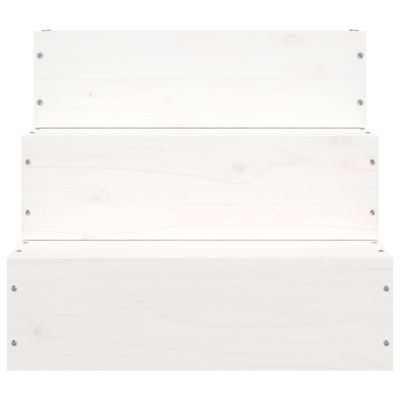 vidaXL escalier pour animaux de compagnie Bois de pin massif