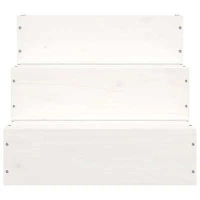 vidaXL escalier pour animaux de compagnie Bois de pin massif