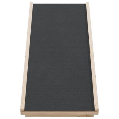 vidaXL rampe pour chien Bois