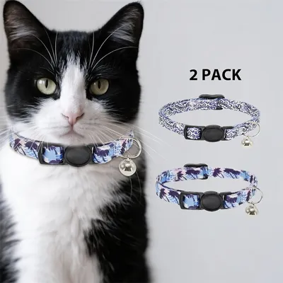 IntiMeg Colliers pour Chat Réglables et Détachables